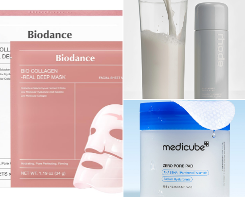 My Night Routine for Glass Skin✨✨ cover photo collage