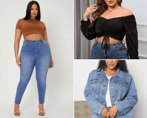 Shien must haves plus size cover photo collage