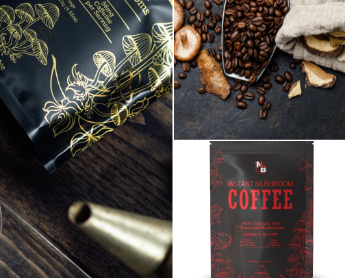 Mushroom Coffee vs Regular Coffee: What’s the Real Difference? cover photo collage