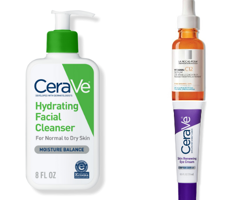 Skincare for Glowy, Maturing Skin cover photo collage