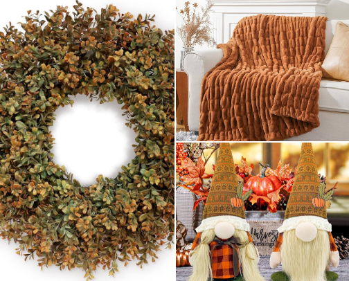 Fall-tastic Decor! cover photo collage