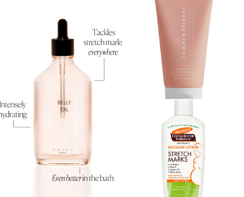 Stretch Marks Stretch No More!🤰🏼👋🏼 cover photo collage