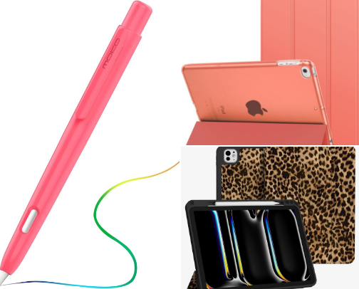 iPad accessories cover photo collage