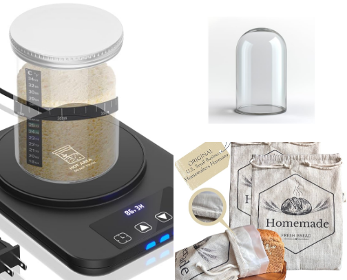 Sourdough Starter Pack cover photo collage