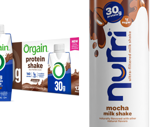 Protein Drinks cover photo collage