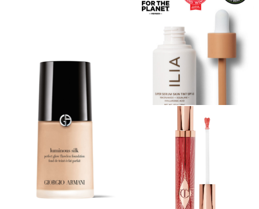 beauty essentials cover photo collage