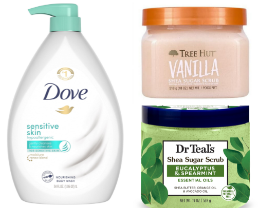 My Night Time Routine Items cover photo collage