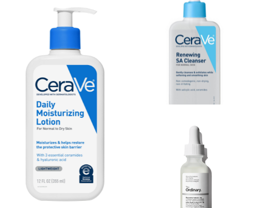 Skin care! cover photo collage