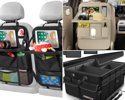 Vehicle Organization for Moms cover photo collage