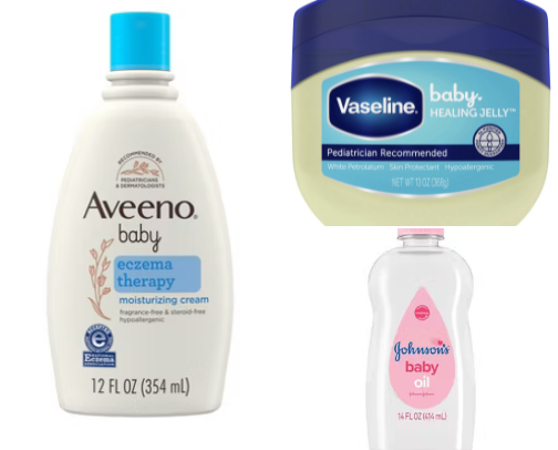 PRODUCTS I USE ON MY LIL BABY WITH ECZEMA cover photo collage