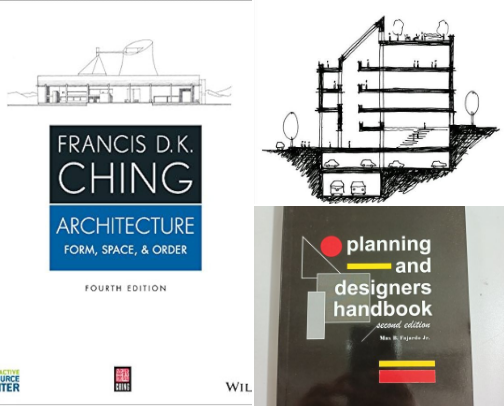 Book Essentials for Aspiring Designers & Architects! cover photo collage