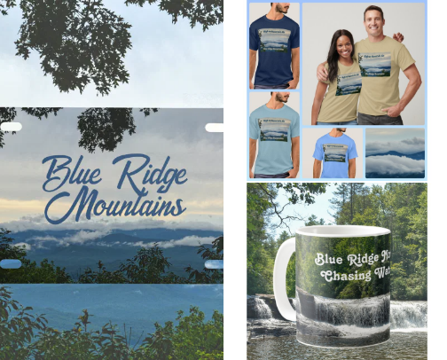 Blue Ridge Mountains North Carolina Photographic Memories of Your Mountain Adventure cover photo collage