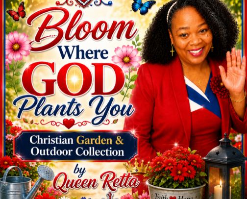 🌿 Bloom Where GOD Plants You 🌸
Christian Garden & Outdoor Collection by Queen Retta 👑 cover photo collage