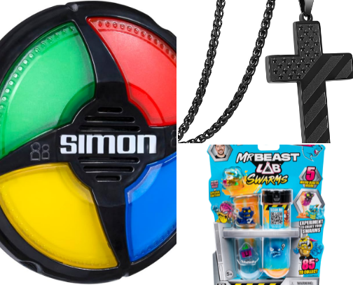 Boy's Stocking Stuffers cover photo collage