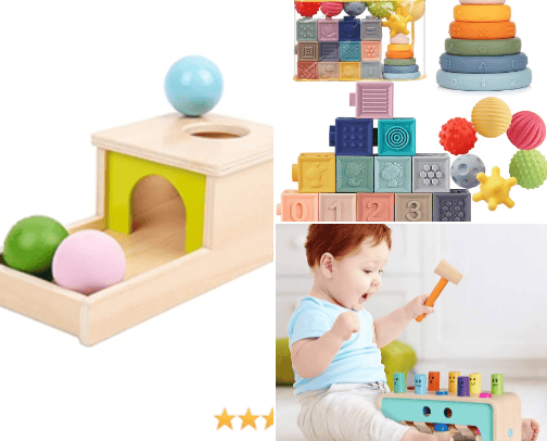 Favorite Learning Toys cover photo collage