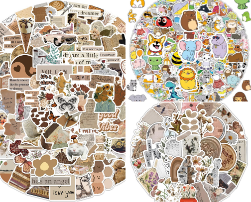Favorite Sticker Packs cover photo collage