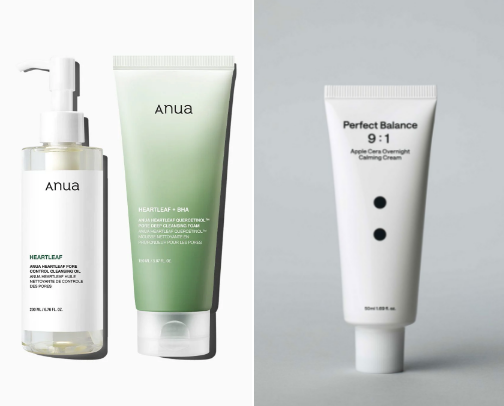 Korean Skincare cover photo collage
