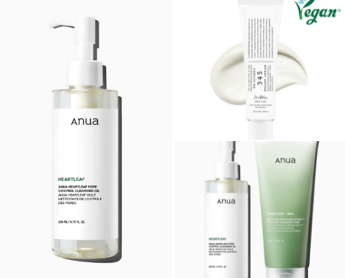 Korean Skincare cover photo collage