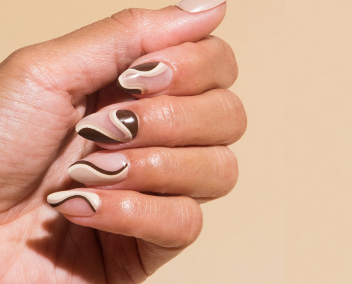 fall 2025 BEST press on nails 💅🍁 cover photo collage