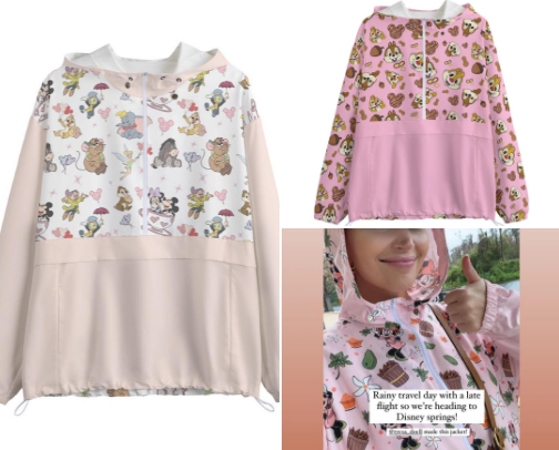 Disney Windbreaker Jackets cover photo collage