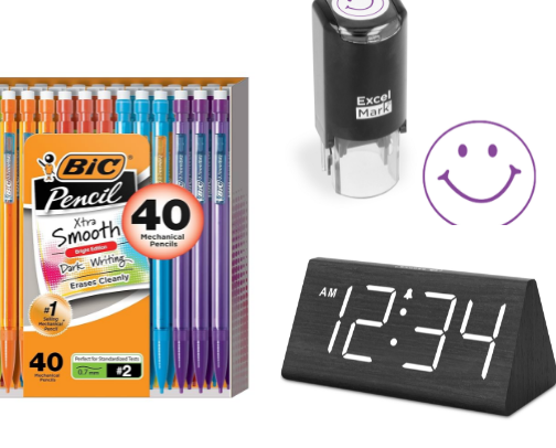 What I bought off Amazon for this school year as a fourth year teacher cover photo collage