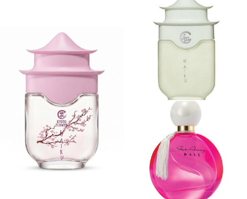 Head turner perfumes cover photo collage