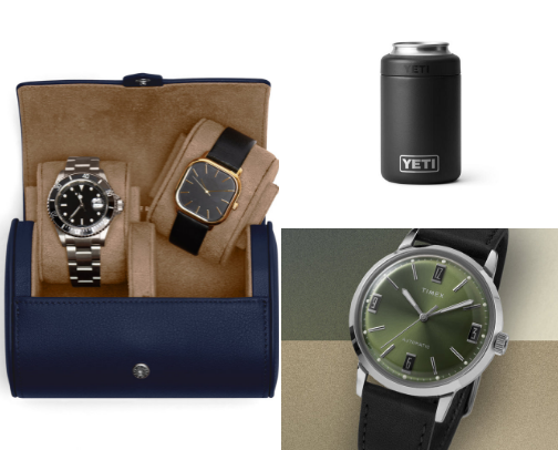 Modern Groomsmen Gifts & Wedding Day Prep cover photo collage