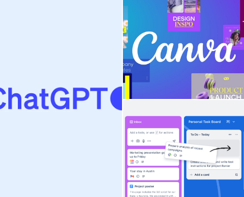 Top FREE AI Productivity Tools cover photo collage