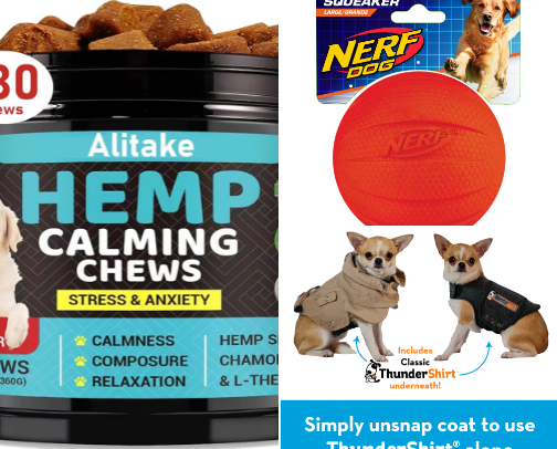 Anxious Dog Essentials cover photo collage