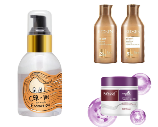 Hair care💇🏻‍♀️ cover photo collage