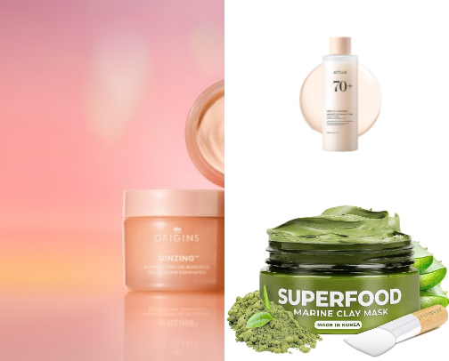 Korean beauty cover photo collage