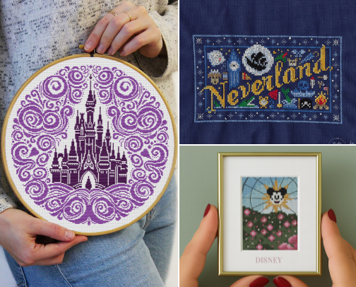 25 Disney-Inspired Cross Stitch Patterns I Recommend cover photo collage