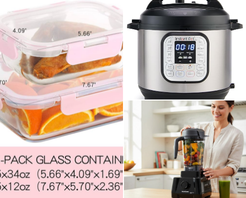 Kitchen Essentials for Easy Meal Prep (Beginner Friendly) cover photo collage