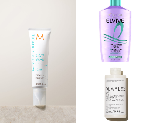 Haircare for oily scalp and dry ends cover photo collage