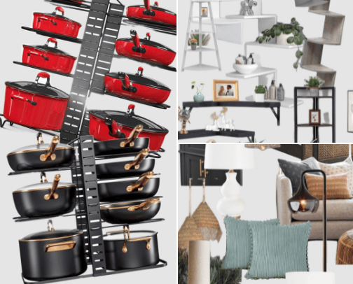 HOME ACCESSORIES YOU MIGHT NEED. cover photo collage