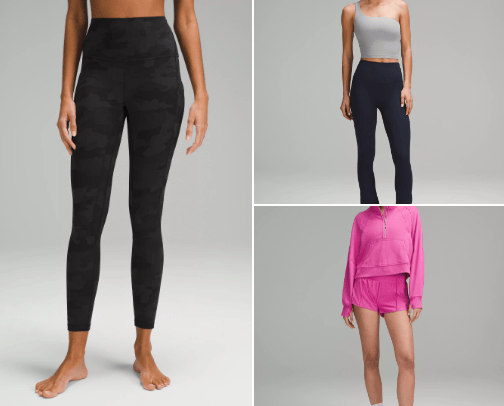 lululemon cover photo collage