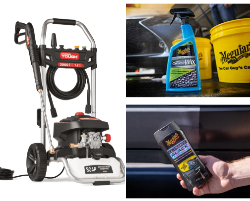 Car must haves cover photo collage