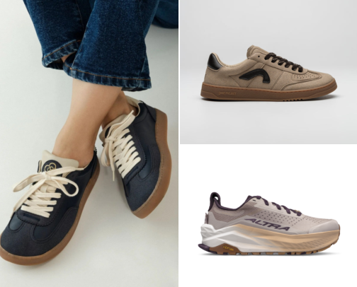 Thicker-Soled Barefoot Shoes for City Streets & Nature Trails cover photo collage