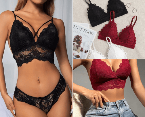 Women Sexy Lingerie cover photo collage