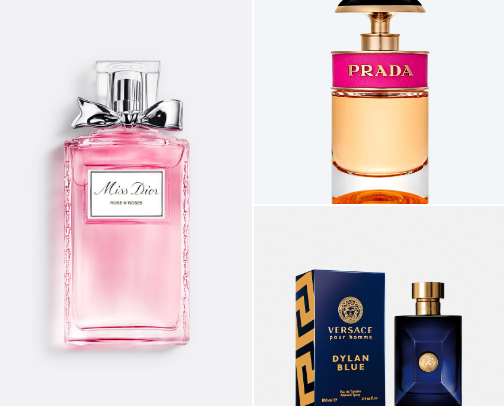 My Favorite Fragrances cover photo collage