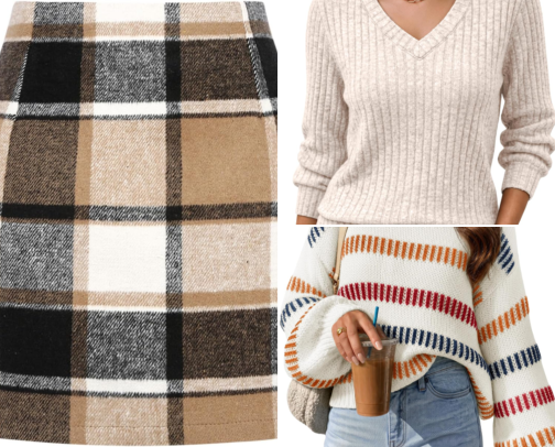 Affordable Fall Favs cover photo collage