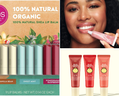 Best lip balm cover photo collage