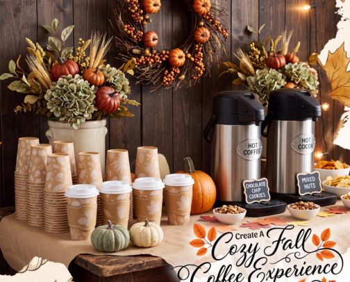 Fall in to The Coffee Corner cover photo collage