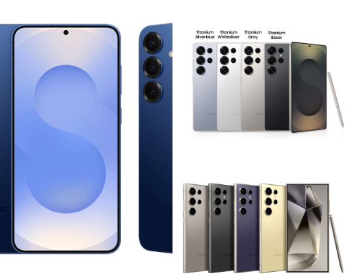 Samsung gadgets cover photo collage