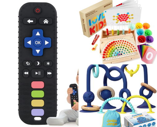 Favorite Toys for Babies & Toddlers cover photo collage