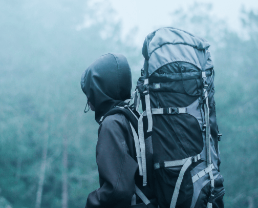 What I take on a hike cover photo collage