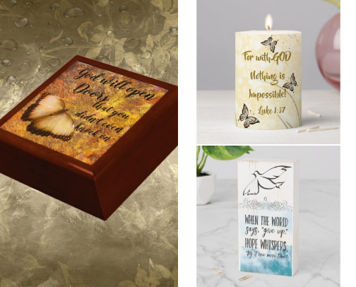 Faith & Encouragement Gifts cover photo collage