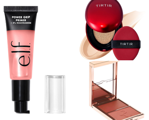 Take a sneak peek in to my makeup bag as a 40 year old millenial cover photo collage