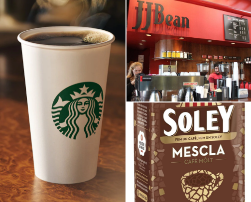 Coffee cover photo collage