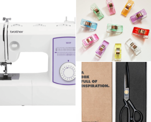 Sewing for beginners 🧵🪡 cover photo collage